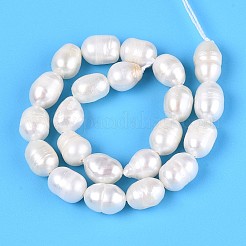 Нити из натурального культивированного пресноводного жемчуга PEAR-T006-05