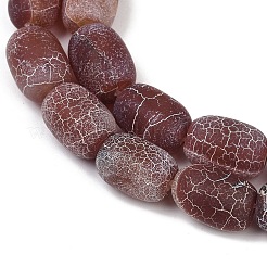 Естественные выветрившиеся агатовые бусины G-NH0047-B02-02