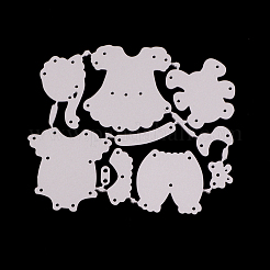 Cadre de vêtements pour bébés coupe en acier au carbone meurt pochoirs&nbsp;DIY-F028-05