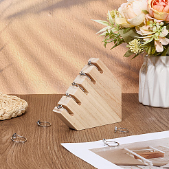 5-Slot-Holzringständer&nbsp;ODIS-WH0331-12