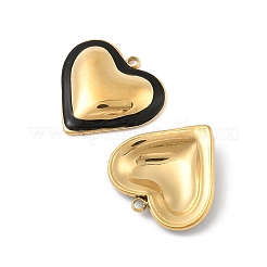 Подвески из нержавеющей стали 304 с эмалью&nbsp;STAS-P380-09G-04