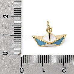 Латунь эмаль подвески&nbsp;KK-L262-05G