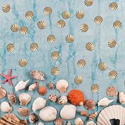 38 шт. кнопки из сплава с 1 отверстиями&nbsp;BUTT-CY0001-20MLG