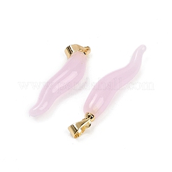 Лэмпворк ручной работы с латунными подвесками KK-Q095-02B-M