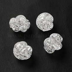 Прозрачных бусин акриловые треск&nbsp;OACR-L013-013