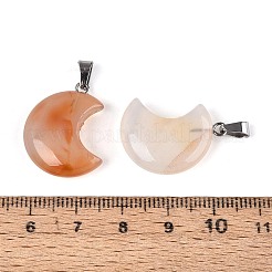 Подвески из натурального красного агата (окрашенного и нагретого)&nbsp;G-T143-50A