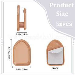 20шт самоклеящийся крючок для подголовника автомобиля из АБС-пластика FIND-CP0002-50B