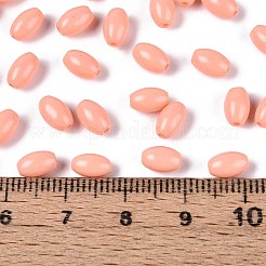 Выпечка краска стеклянные бусины SEED-T007-15G