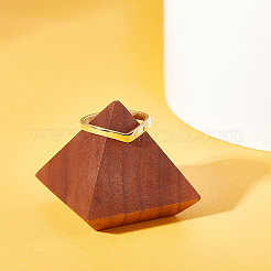 1 шт. кольцо из нержавеющей стали с шевроном и синим цирконом для женщин - элегантные украшения&nbsp;RJEW-LP0001-15B