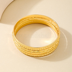 7 шт. 7 стиля однотонных браслетов из сплава для женщин&nbsp;FS-WGFB6BA-01