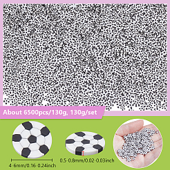 130 g handgefertigte Perlen aus Polymer-Ton&nbsp;CLAY-NB0001-75