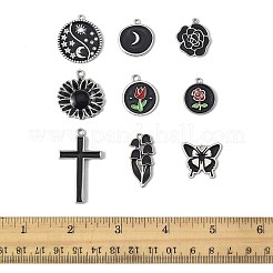 18шт 9 стиля подвески из сплава с эмалью&nbsp;FIND-FS0004-51