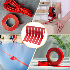 PVC-Sicherheitsband&nbsp;DIY-WH0504-918B