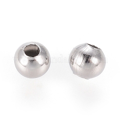 Perles rondes à couture en acier inoxydable 304 anti-ternissement&nbsp;A-STAS-R032-2mm