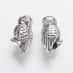 Сплавочные овальные бусины тибетского стиля  X-PALLOY-F202-25AS