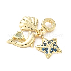 Стойки обшивки латунь микро проложить Циркон подвеску&nbsp;KK-M309-32G