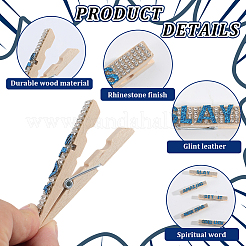 30 шт. 5 стиля стразы для черлидинга AJEW-SP0002-58A