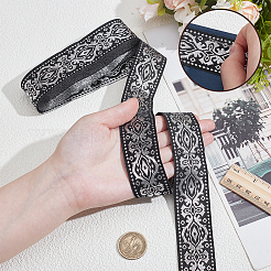 Vintage-Jacquard-Polyesterband&nbsp;OCOR-WH0109-341B