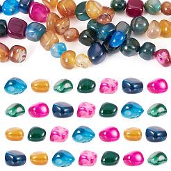 3 нитка натуральный агат бусины нити G-TA0002-72