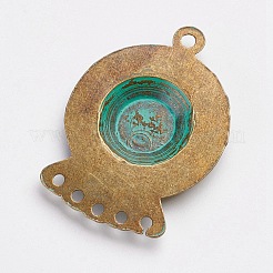 Тибетский стиль компоненты сплава люстра соединения&nbsp;X-PALLOY-F187-54ABG