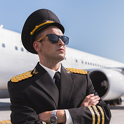 1 пара эполет из сплава и полиэстера DIY-FH0008-90A