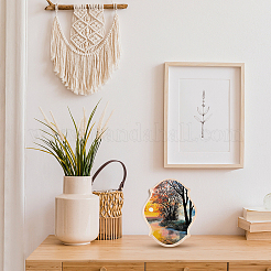 Аппликация из натурального дерева резная накладка&nbsp;WOOD-WH0029-16A