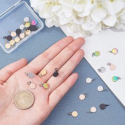 Подвески из нержавеющей стали 304 с вакуумным покрытием pvd&nbsp;EJEW-UN0001-40B