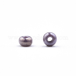 11/0 チェコ不透明ガラスシードビーズ  光沢のある  ラウンド  ロージーブラウン  2.2x1.5mm  穴：0.7mm  約500 G /袋&nbsp;SEED-N004-003B-06
