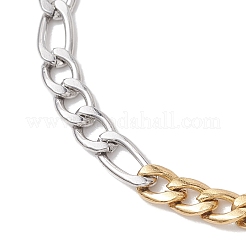 2 шт. браслет-цепочка Фигаро из нержавеющей стали 304&nbsp;BJEW-JB13017