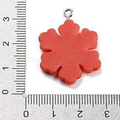 Pendentifs en résine opaque sur le thème de noël&nbsp;RESI-F054-A11
