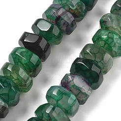 Природных вены драконов агат бисер нитей G-K392-A02