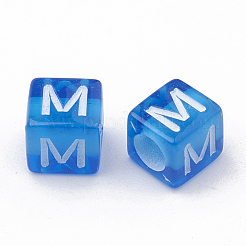 Прозрачные акриловые бусины TACR-N002-03