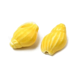 Perles en porcelaine manuelles&nbsp;PORC-A034-04F