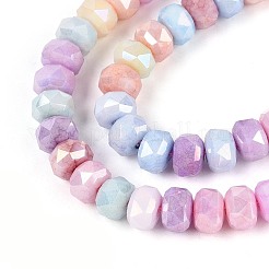 Антикоррозийные гальванические стеклянные бусины&nbsp;GLAA-T025-6mm-11H