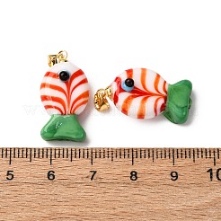 Подвески лэмпворк ручной работы&nbsp;LAMP-A007-01G-02-03