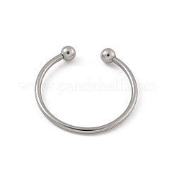 Кольца-манжеты из нержавеющей стали 304&nbsp;RJEW-C137-01P