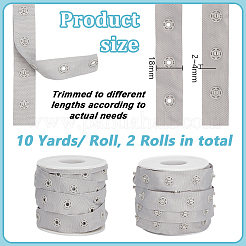 10 ярд ленты с кнопками&nbsp;OCOR-OC0001-65D