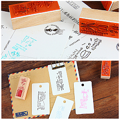 Timbres en bois&nbsp;AJEW-OC0001-66A