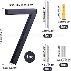 Номер дома из цинкового сплава&nbsp;FIND-WH0064-99-7