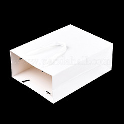 Набор из 10 подарочного пакета из крафт-бумаги двух размеров AJEW-T013-10A