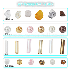 Комплекты для изготовления сережек DIY-YW0004-53