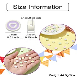 40шт эмалевые бусины из сплава&nbsp;FIND-CJ0002-51