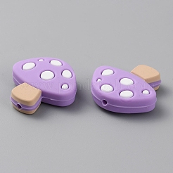 Perle focali in silicone ecologico per uso alimentare a forma di fungo&nbsp;SIL-SZC0003-04A