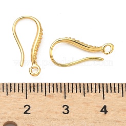 Латунные крючки для сережек&nbsp;KK-H532-09G
