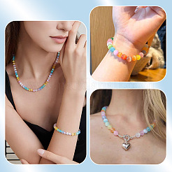 1 нить бусины из натурального селенита&nbsp;G-TA0002-87B