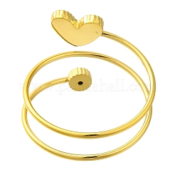 Ионное покрытие (ip) 304 нержавеющая сталь микро паве кубический цирконий перстни для женщин&nbsp;RJEW-U013-11G-02