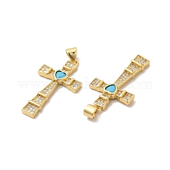 Стойки обшивки латунь микро проложить Циркон подвеску&nbsp;KK-K165-07G-05