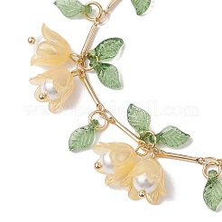 Bracciali con ciondolo in acrilico&nbsp;BJEW-TA00535-04