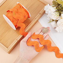 Лента из полиэстера с волнистой бахромой длиной 10 ярд. OCOR-GF0003-27B