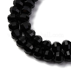 Бусины из натурального черного оникса G-P587-D15-03